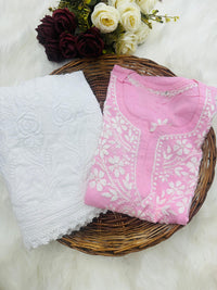 Soft Modal Hand embroidered Short Top