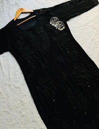 7 Boota Muqaish Viscose Set - chikankariofficial