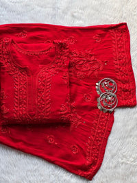 7 Boota Muqaish Viscose Set - chikankariofficial