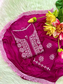 Anaya Rayon 3pc Embroidery Set