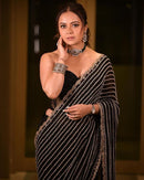 Debolina Edition Black Classic Saree