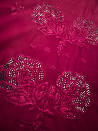 Rose Muqaish designer Kurta