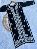 Pure Modal Cotton Panel work Kurta