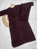 Rangrez Dark Shades Rayon Dyed Kurta Plazzo