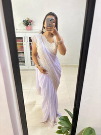 Zara Chiffon Designer Saree