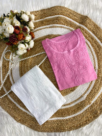 Aanya Chikankari rayon Short Top