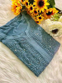 Modern Silhouettes Viscose 3d Muqaish