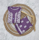 Heavy luxury embroidered Modal Cotton Set