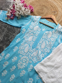 Heavy Modal Pure Work Embroidery Kurta