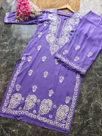 Fine Chikankari Handcrafted Traditional Combo