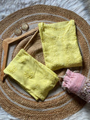 Soft pastel Shade dyed Rayon pocket pant