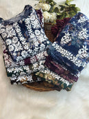 Printed Rayon cord set in 4 beautiful prints