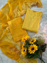 Rangrez 3pc Ombre Soft Crafted Designer Set