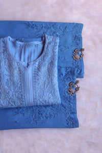 Zoya Soft Ombre 2pc kurta plazo set