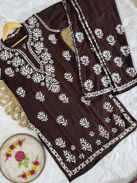 Rayon Short Kurta with pant
