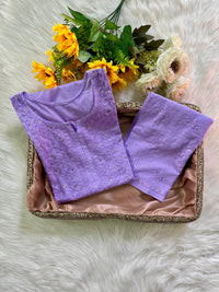 Zoya Butter touch cotton soft Muqaish Sqaure Neck