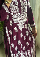 Heavy Daman Work Rayon Premium kurta