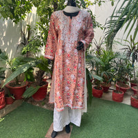 Straight Fit Rayon Print Kurta