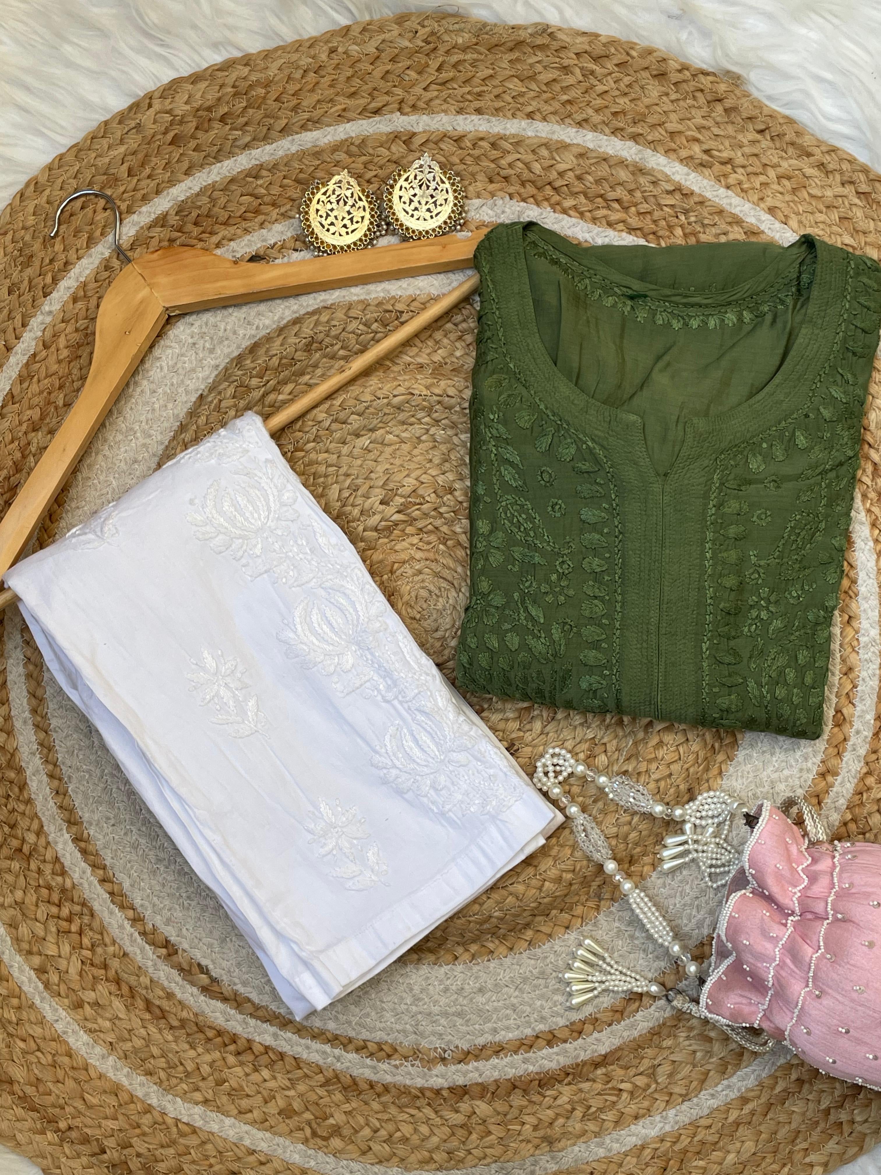 Fancy Light weight Butter soft muslin heavy 3d kurta