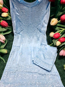 Modal Satin Super Soft Heavywork Co-ord Set