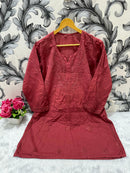 Mul Dyeable lightweight Short Top