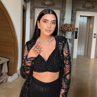 Butterfly Net Lehenga ( Unstitched upto 44)