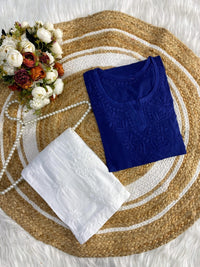 Aanya Chikankari rayon Short Top