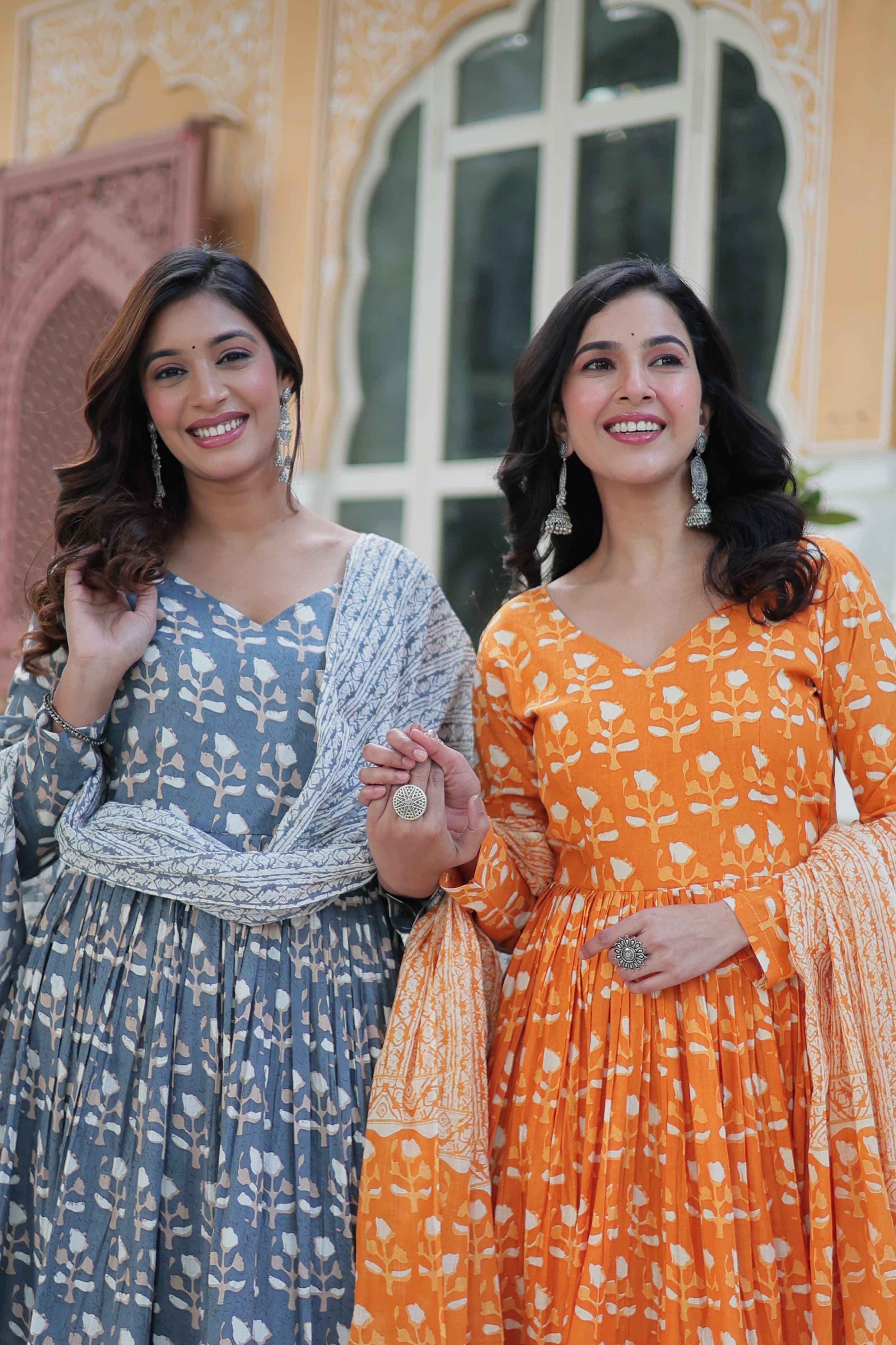 Premium Digital Print Kurti With Pant & Dupatta set