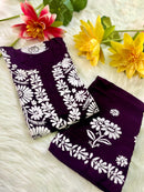 Anaya  Big Buta hand Work kurta combo