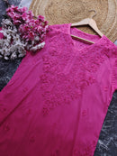 Soft Rayon Long All day wear Kurtis