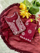 Anaya Rayon 3pc Embroidery Set