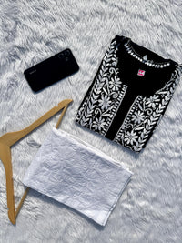 Rayon Square Neck soft Kurta