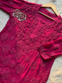 Heavy boota high quality viscose handwork