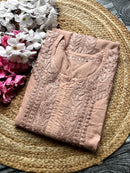 Mul Muqaish Tone to tone Kurta