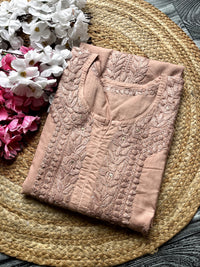 Mul Muqaish Tone to tone Kurta