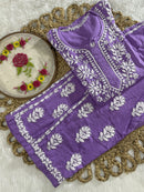 Rayon Short Kurta with pant