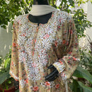 Straight Fit Rayon Print Kurta