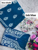 Heavy Handwork Kurti Combo with potli