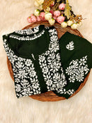 Buta embroidered Ghaspatti Kurta and plazzo