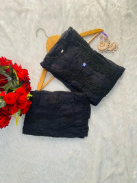 Soft Heavy tone to tone Rayon Handwork Combo