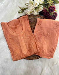 Premium Chanderi Dyed Co-ord