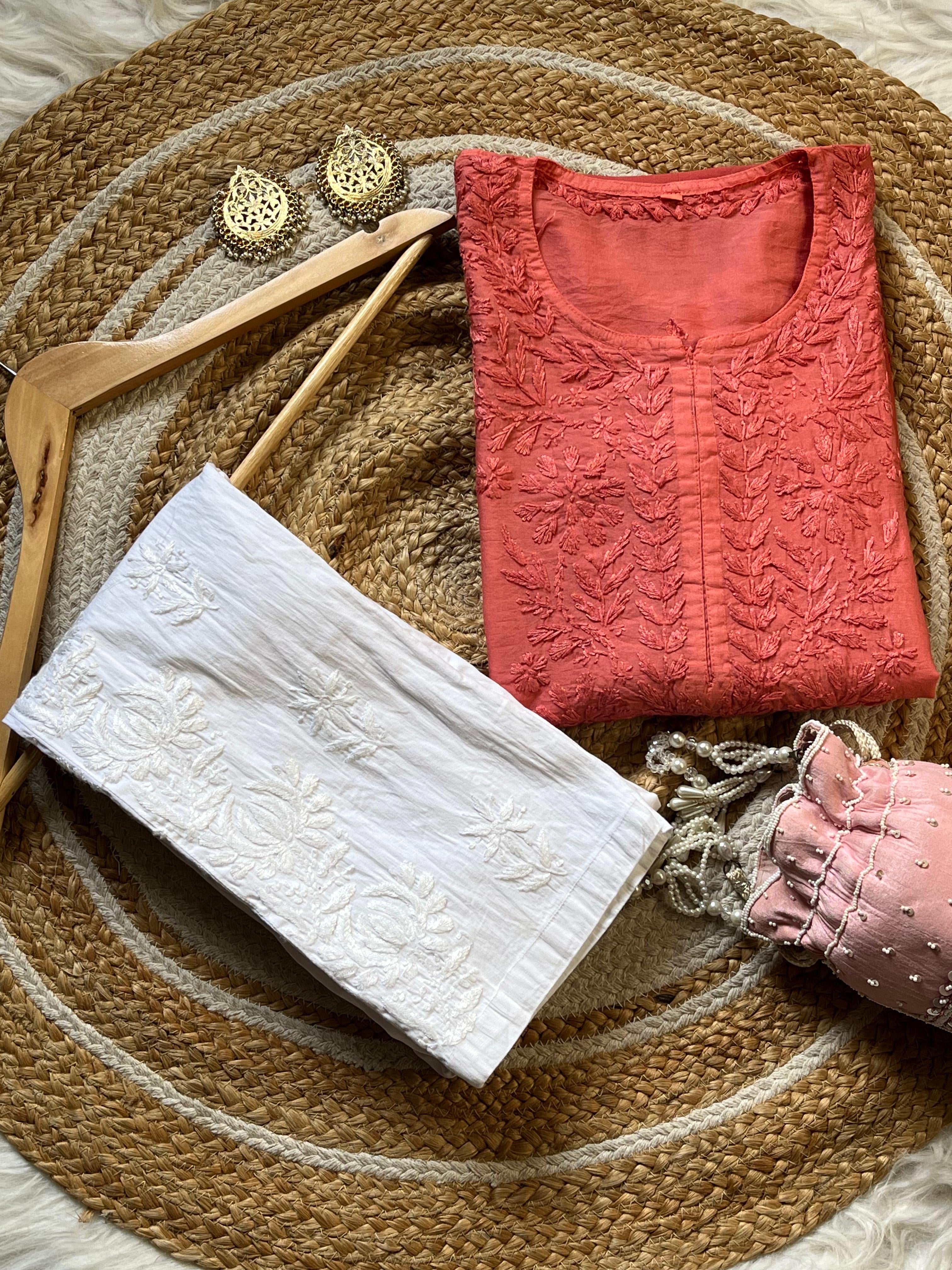 Chanderi Silk Ombre Soft Dyed Kurtas