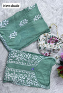 Heavy Handwork Kurti Combo with potli