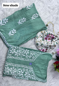 Heavy Handwork Kurti Combo with potli