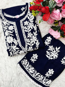 Handwork Heavy Modal Plazzo Combo