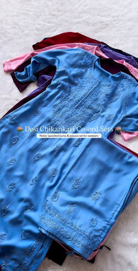 Rangrez Soft Chikanhandwork Combo