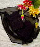 Zoya Handmade with Muqaish Soft 3pc Rayon Set