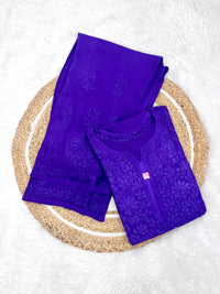 Rangrez Dark Shades Rayon Dyed Kurta Plazzo