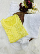 Organza 3pc Muqaish Luxury Handmade Set