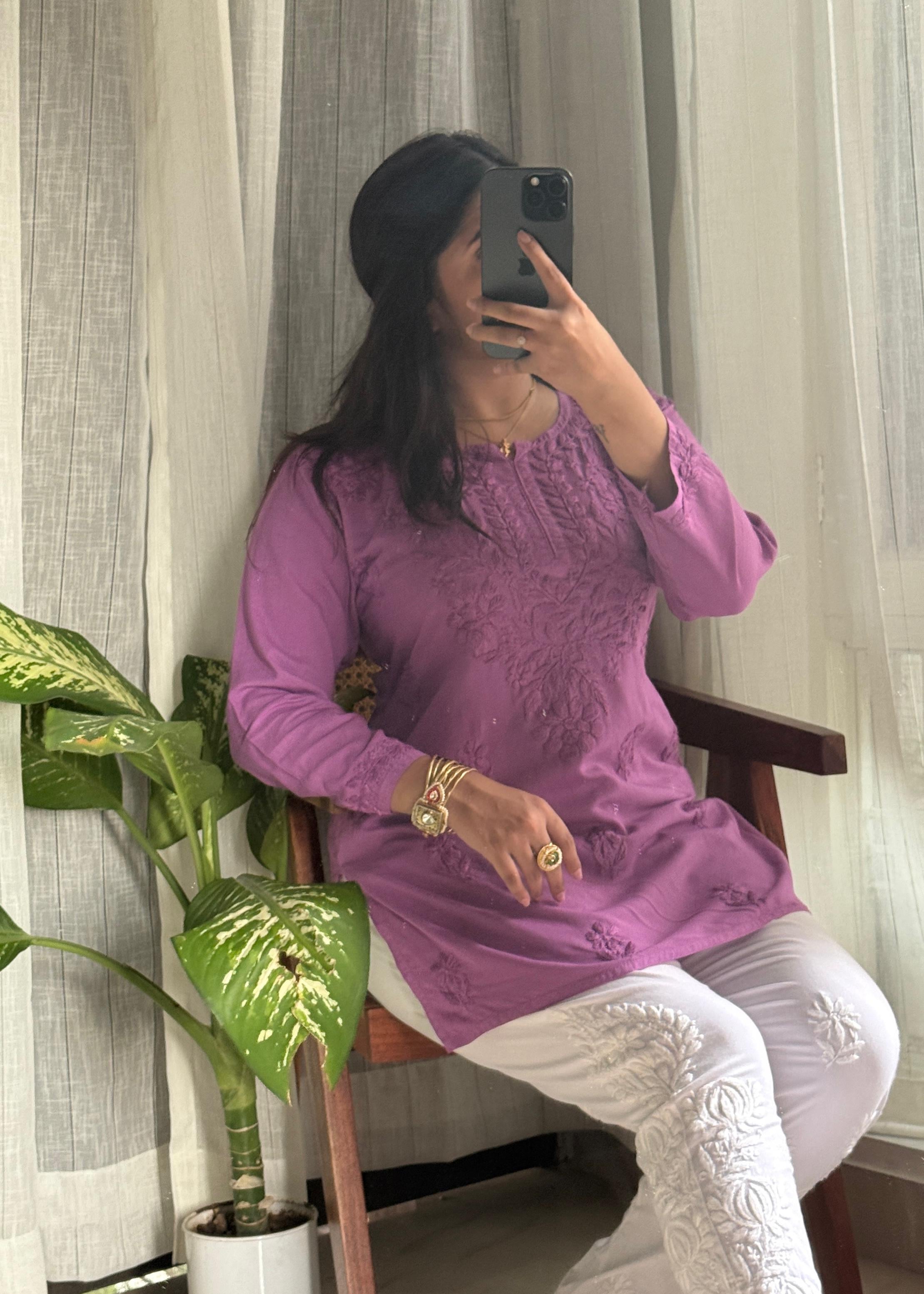 PREMIUM SPECIAL LIGHT WEIGHT OMBRE DYED RAYON SHORT TOP